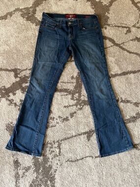 Lucky Brand Women's Dark Blue Flare Jeans